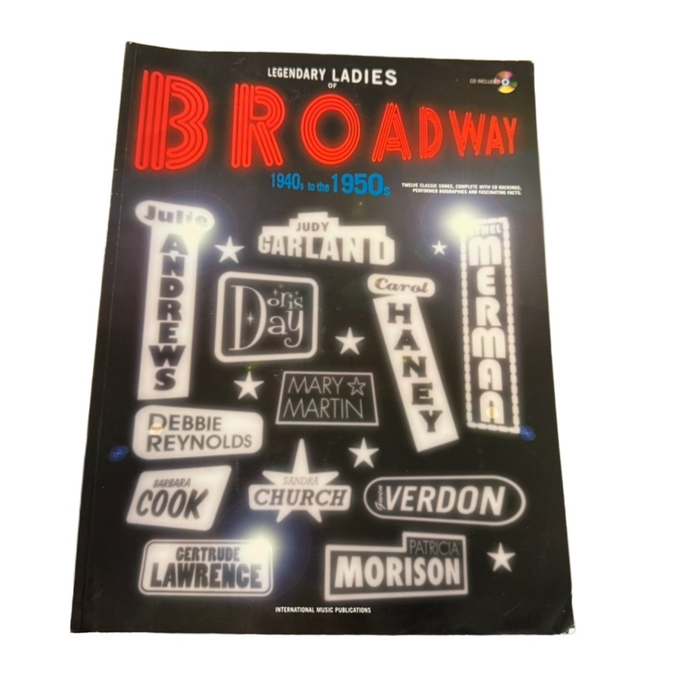 Broadway Musical Songbook with CD